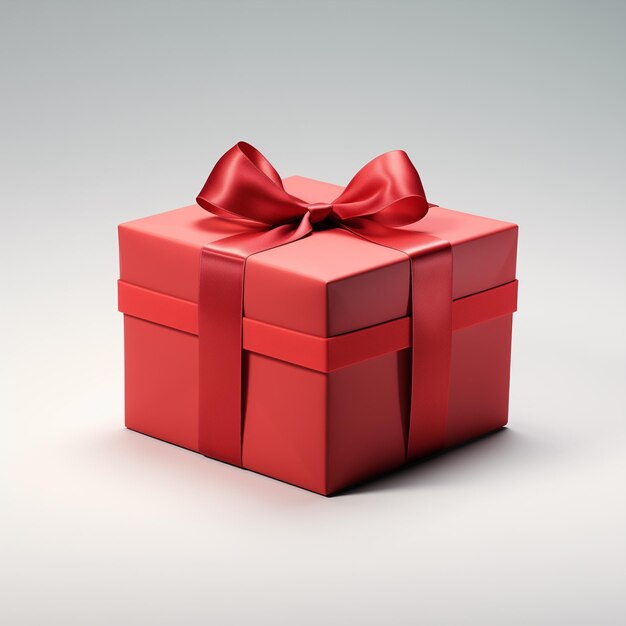 Red Elegance Crimson Gift Box Delight