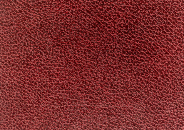 Red elegance leather texture for background with visible details