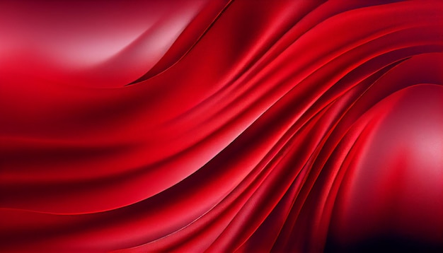 Red fabric background with a swirl of light.