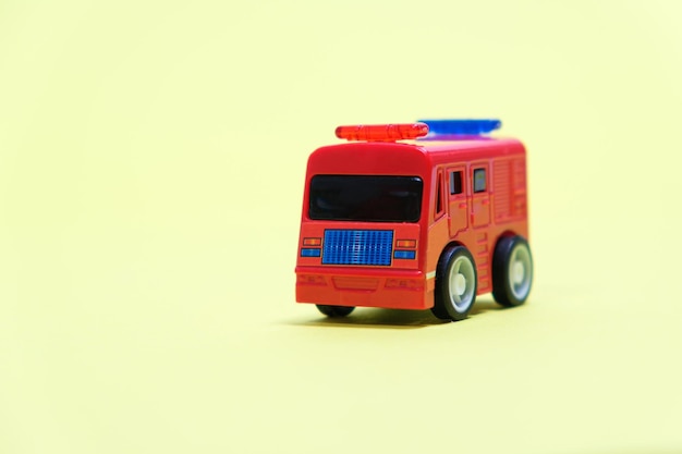 Red fire truck