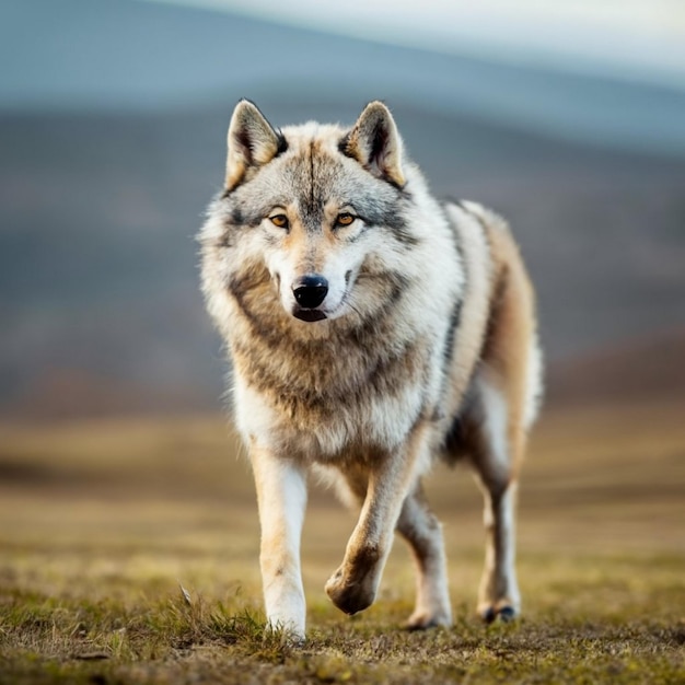 red fox in the forest