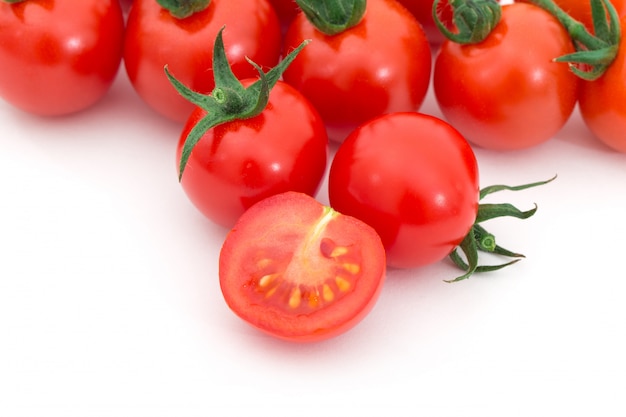 Red fresh tomatoes