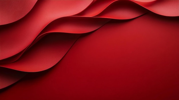 Photo red geometric shape background