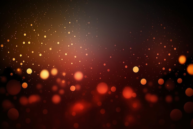 A red and gold background with a black background and a gold bokeh.