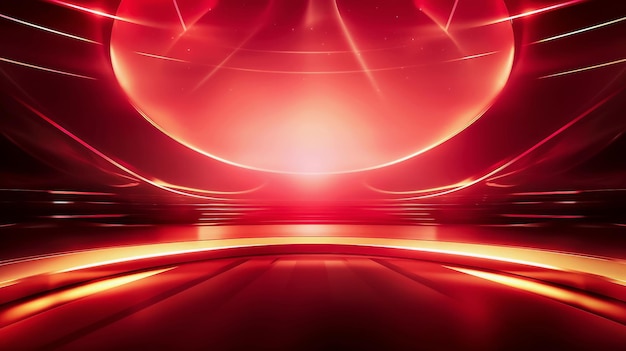 red gold futuristic abstract luxury background