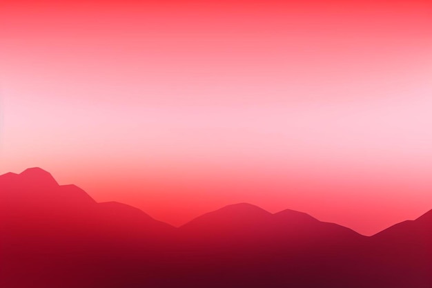 Red Gradient background and copy space