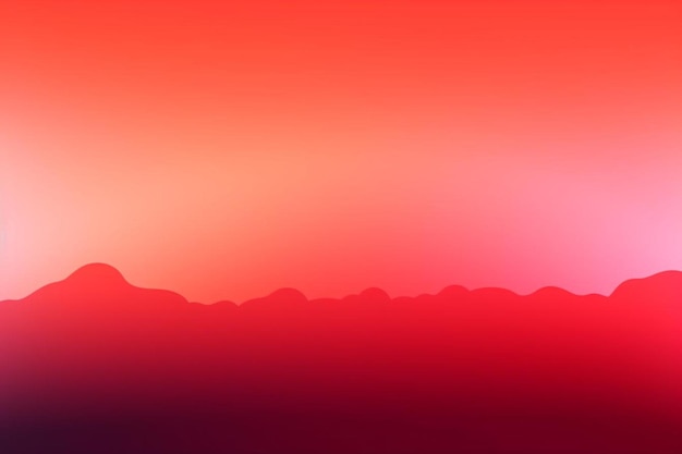 Red Gradient background and copy space