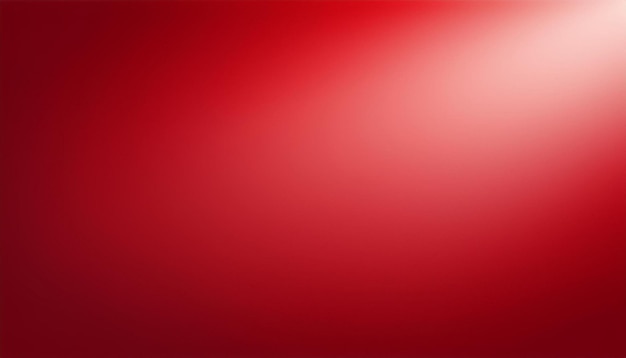 Photo red gradient background simple and clean with a light beam hard direction