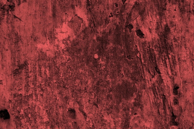 Red grunge concrete wall abstract background