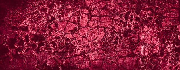 red grungy abstract cement concrete wall texture background