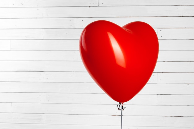 Red heart balloon