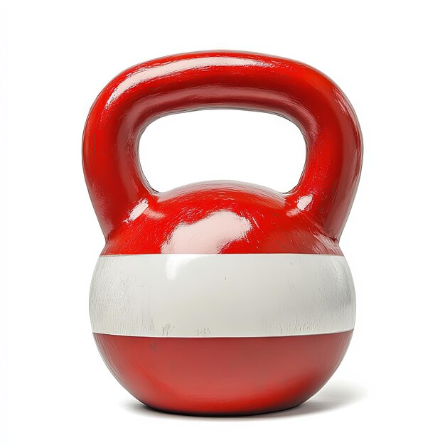 Red Kettlebell for Strength Training and Fitness