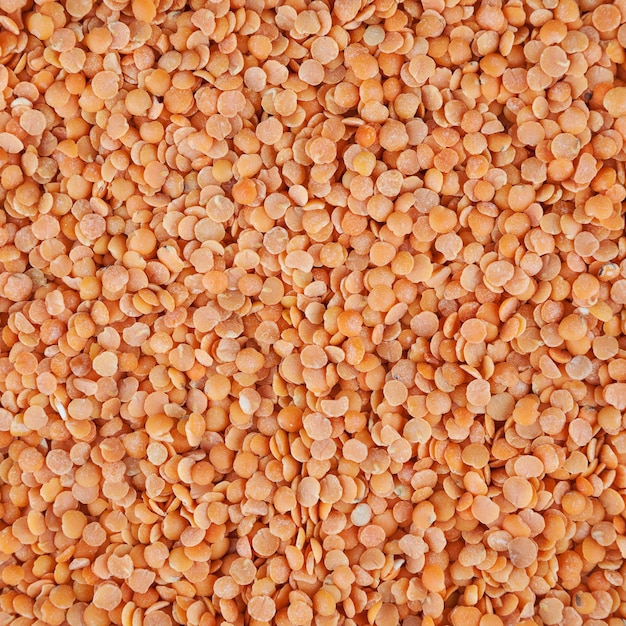 Red lentil background