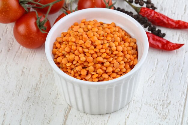 Red lentils