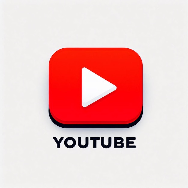 Photo a red logo with a white background that says quot video quot