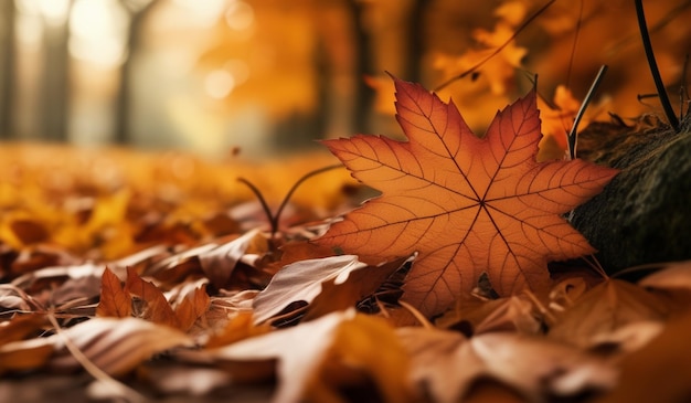 A red maple leaf with a white border in the middle of it