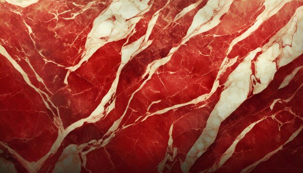 red marble background