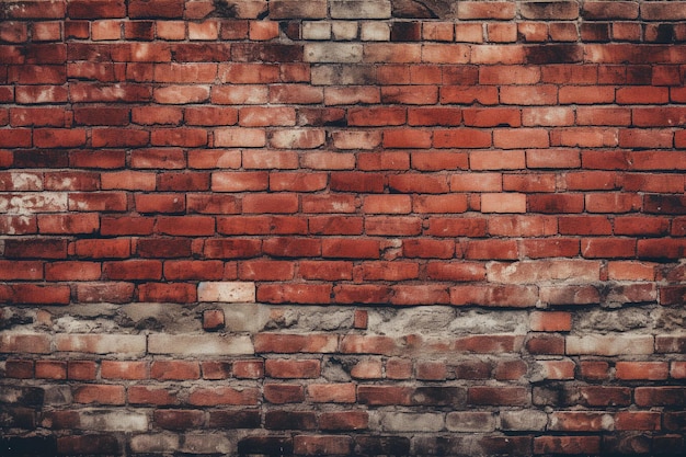 Red old brick background and texture