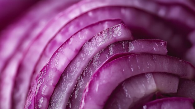 Photo a red onion with a green stem