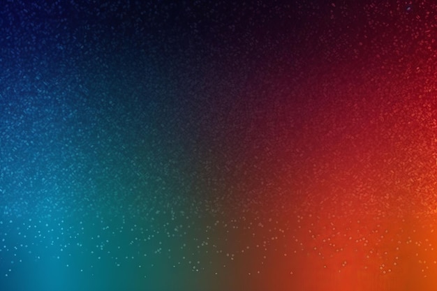 Red orange and blue background with a blue gradient