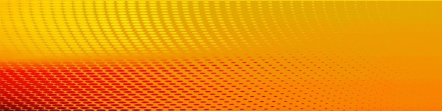 Red and orange gradient panorama banner background