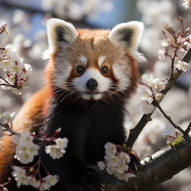 Red panda head