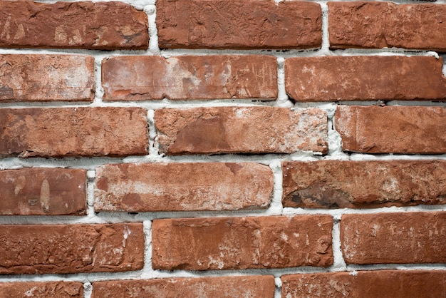 Red and red brick wall background