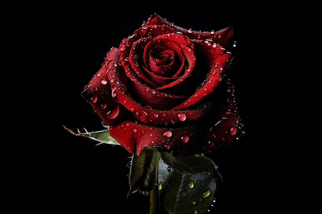 red rose flower