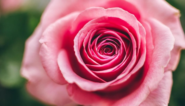 Photo a red rose with a dark pink center