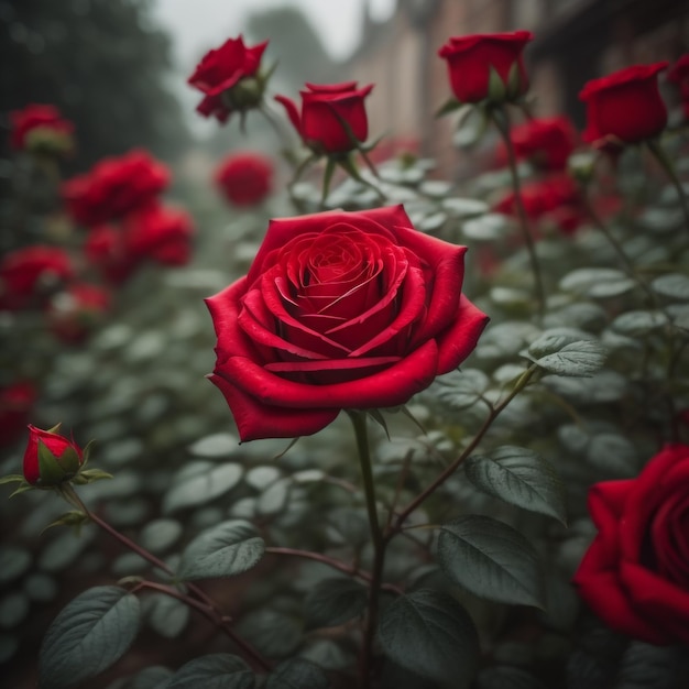 red roses in photography