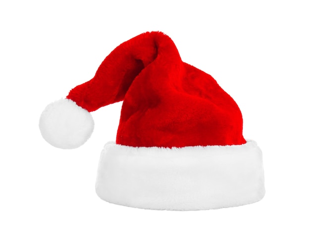 Red Santa Claus hat