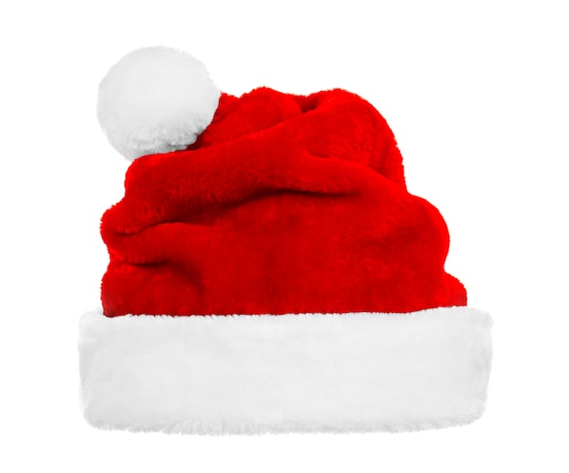 Red Santa Claus hat