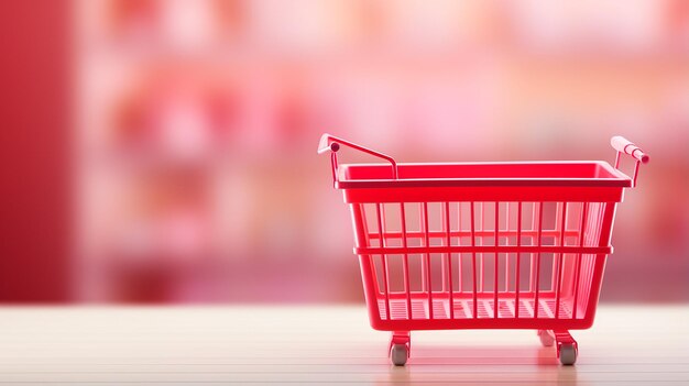 Red Shopping Basket