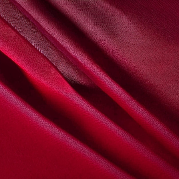 Red silk or satin luxury fabric texture abstract background