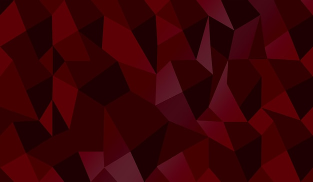 Red square geometry abstract background