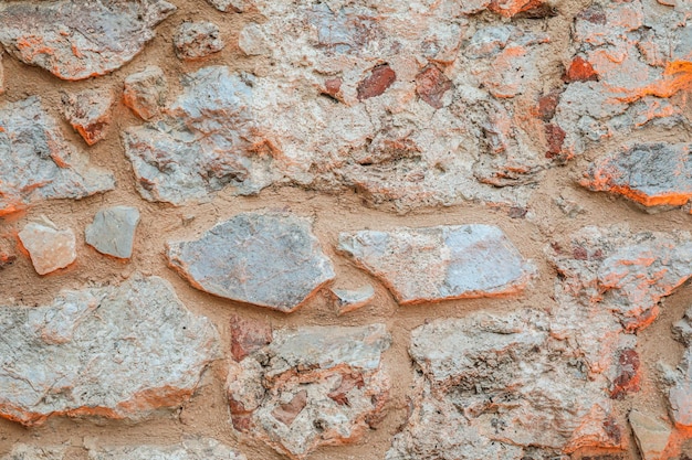 Red stone wall texture