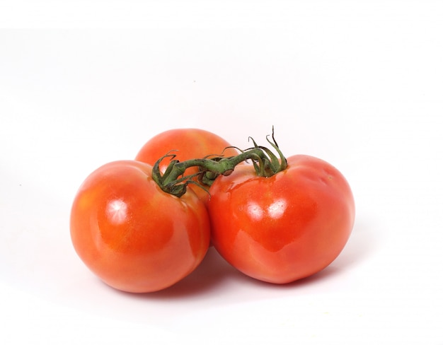 Red tomatoes ripe natural