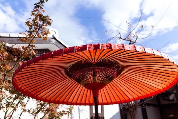 Red umbrella