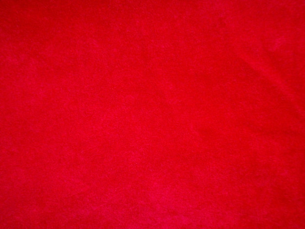 Red velvet fabric texture used as background Empty red fabric background of soft and smooth textile material There is space for text