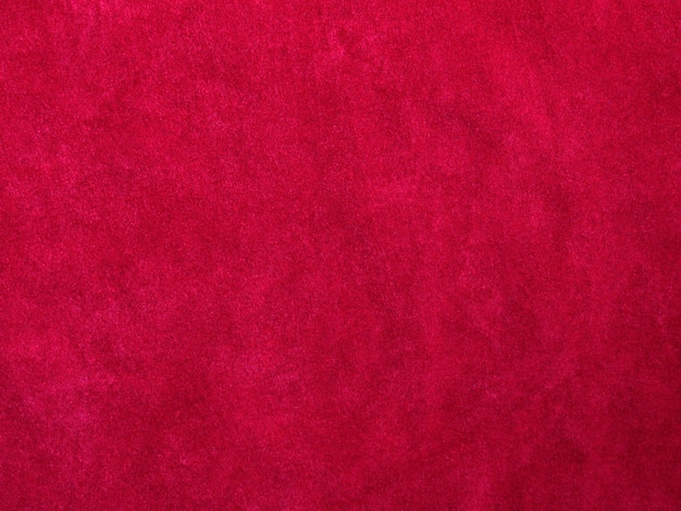 Red velvet fabric texture used as background Empty red fabric background of soft and smooth textile material There is space for text