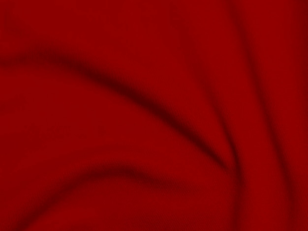 Red velvet fabric texture used as background Empty red fabric background of soft and smooth textile material There is space for text