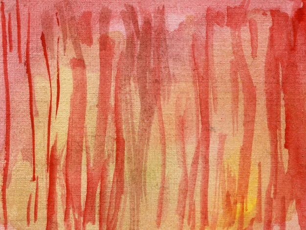 Red watercolor textureHand painted watercolor background