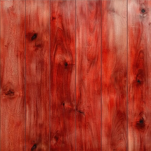 Photo red wood plank background