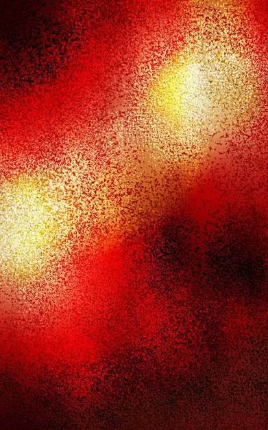 Red and yellow background with a blurry red background.