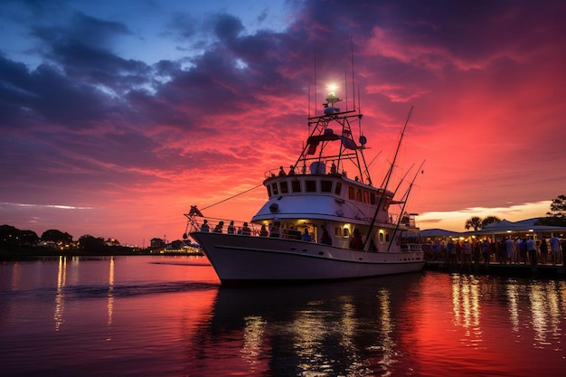 Redfish Dinner Cruise on a Coastal Boat high quality Redfish picture photography