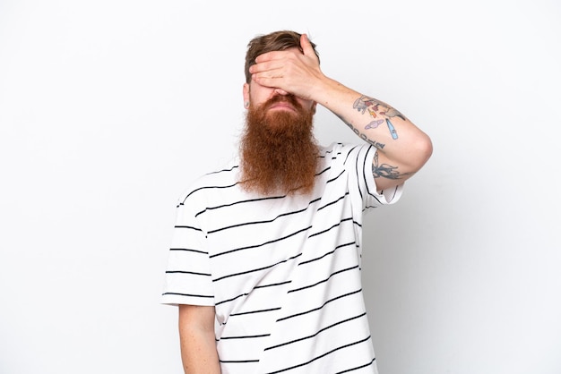 Redhead man with beard