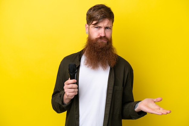 Redhead man with beard