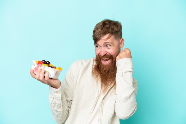 Redhead man with beard