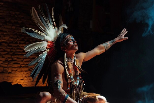 Reflect on how indigenous dance forms are represen generative ai