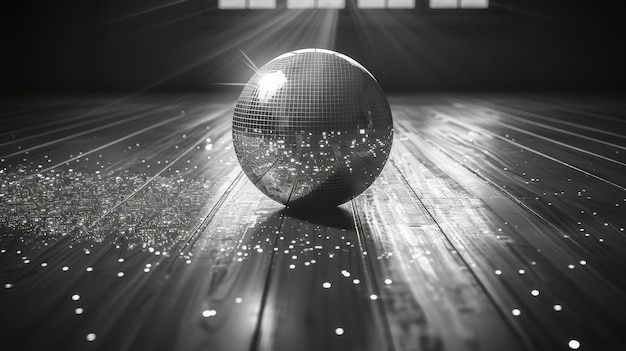 Photo reflective disco ball